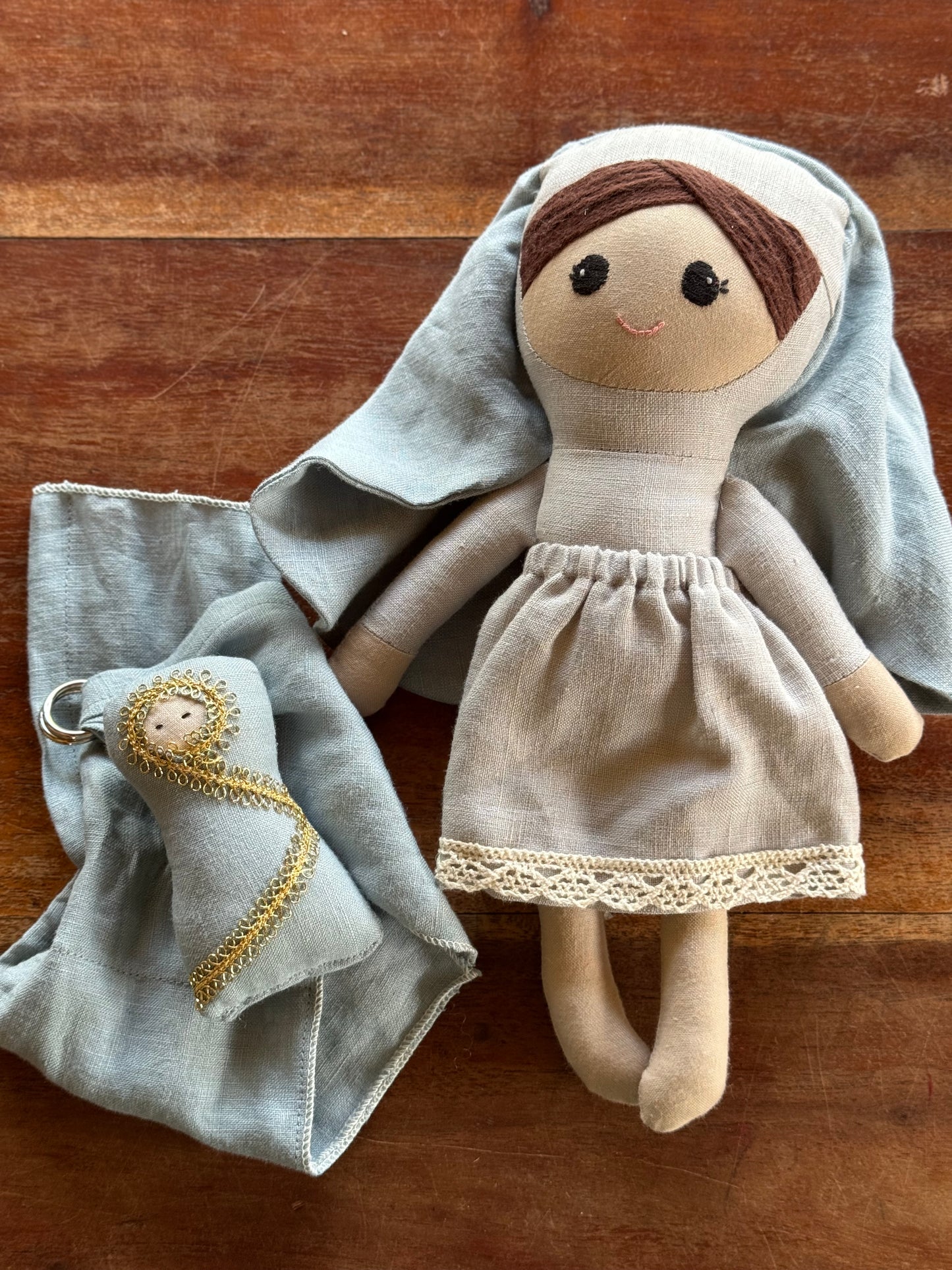 Mary, Baby Jesus and Ring Sling