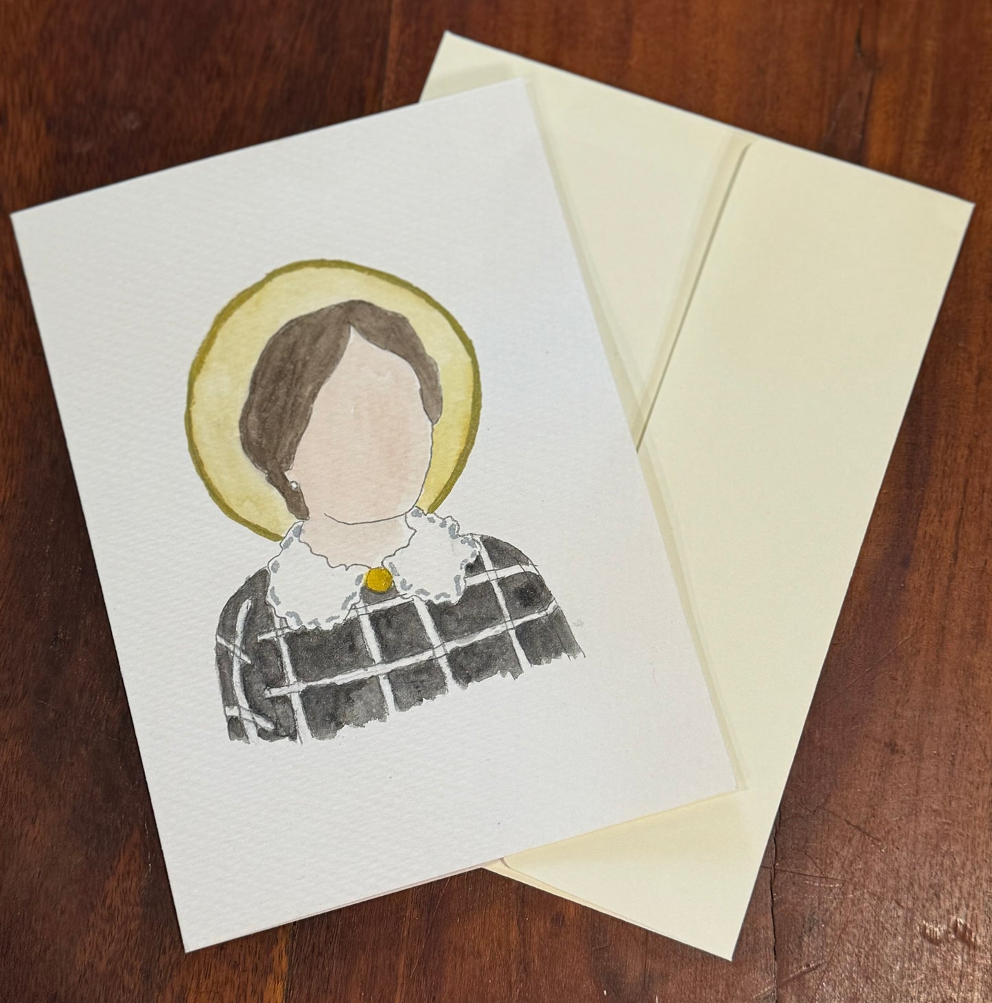 Watercolor Saint Cards