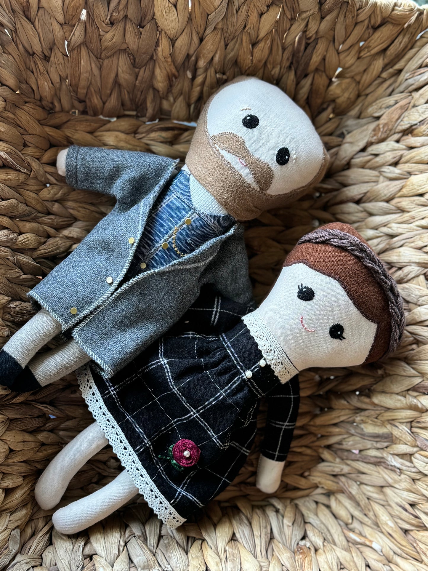 Ready to ship Boy Saint Dolls